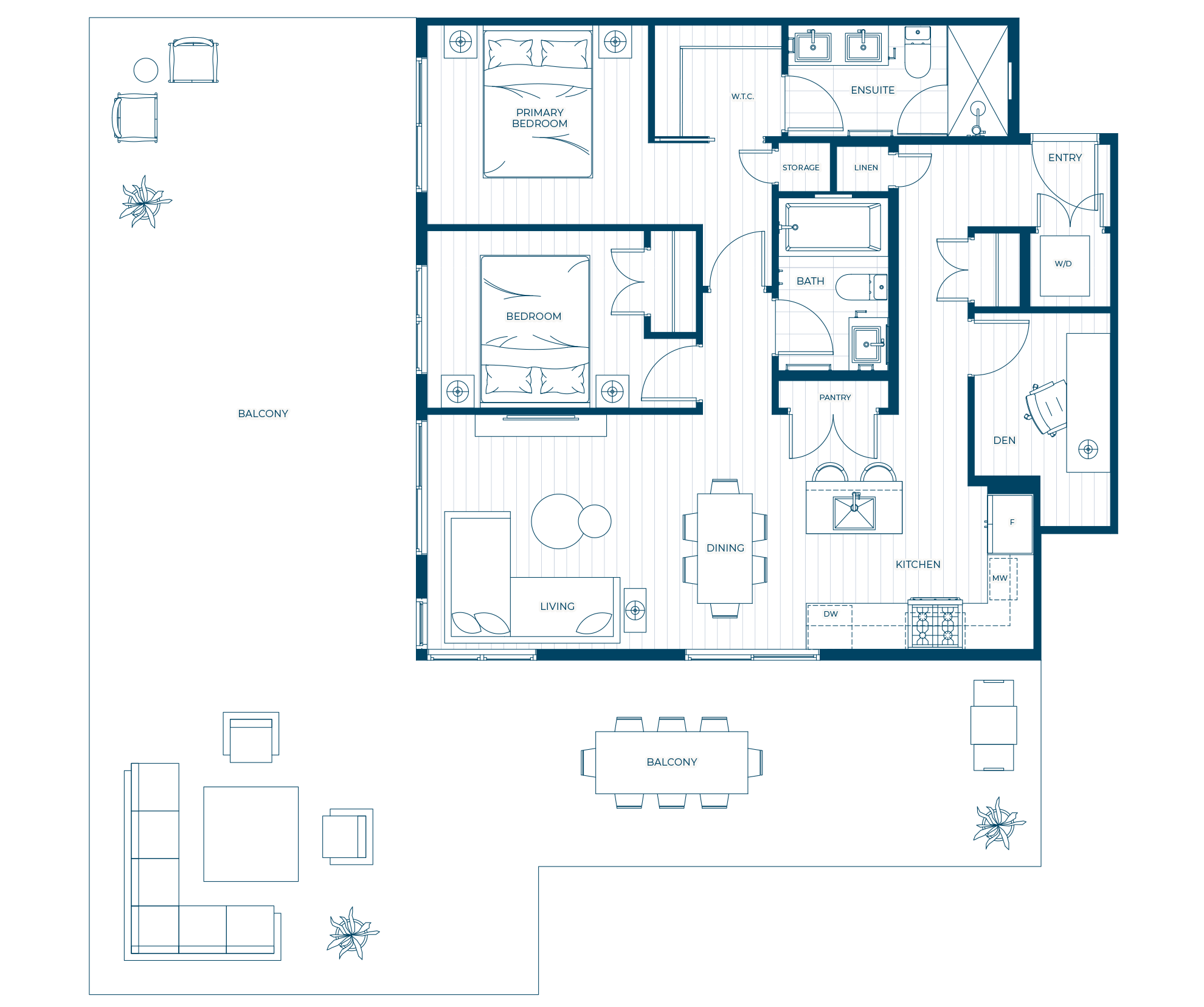 Florin Floor Plan Penthouse 1