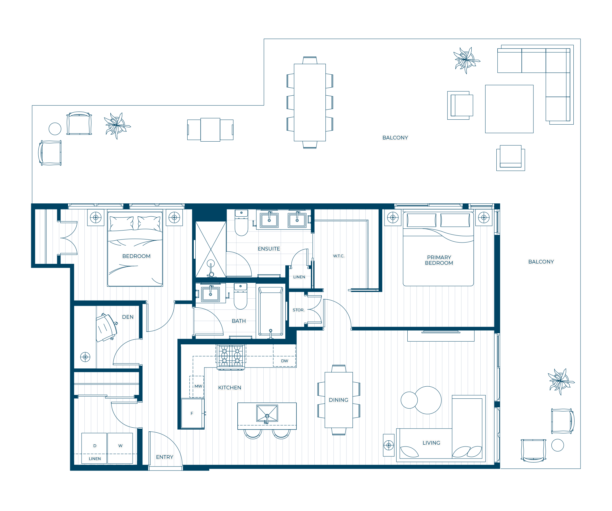 Florin Floor Plan Penthouse 5